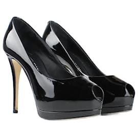 Giuseppe Zanotti-GIUSEPPE ZANOTTI Tacones T.UE 37 cuero-Negro