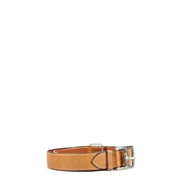 Hermès-HERMES  Belts T.cm 75 Leather-Brown