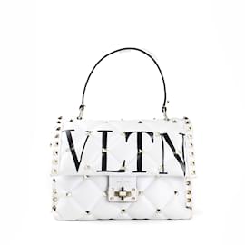 Valentino Garavani-VALENTINO GARAVANI  Handbags T.  Leather-White