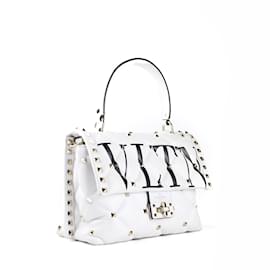 Valentino Garavani-VALENTINO GARAVANI  Handbags T.  Leather-White