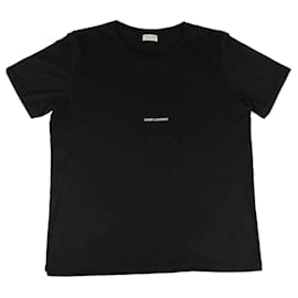 Saint Laurent-SAINT LAURENT  Tops T.International XL Cotton-Black