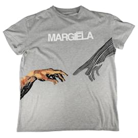 Maison Martin Margiela-MAISON MARTIN MARGIELA Tops T.Algodão S Internacional-Cinza