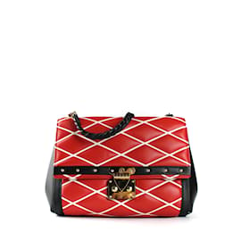 Louis Vuitton-LOUIS VUITTON Handtaschen T.  Rindsleder-Rot