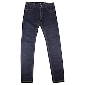 Fendi-Pantalons FENDI T.FR 32 Denim - Jeans-Bleu