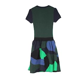 Louis Vuitton-LOUIS VUITTON  Dresses T.International M Wool-Green