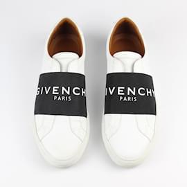 Givenchy-GIVENCHY Zapatillas T.UE 42 cuero-Blanco