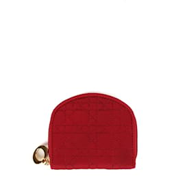 Dior-DIOR  Wallets T.  cloth-Red