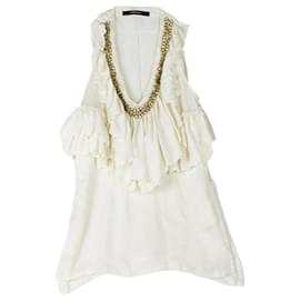 Givenchy-GIVENCHY  Tops T.fr 36 silk-Beige