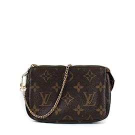 Louis Vuitton-LOUIS VUITTON  Handbags T.  cloth-Brown