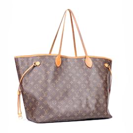 Louis Vuitton-LOUIS VUITTON  Handbags T.  Leather-Brown