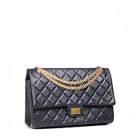 Chanel-CHANEL Handtaschen T.  Rindsleder-Blau