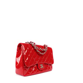 Chanel-CHANEL  Handbags T.  Leather-Red