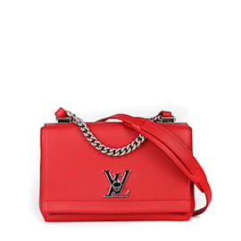 Louis Vuitton-Sacs à main LOUIS VUITTON T.  cuir de vachette-Rouge