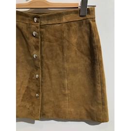 Iro-IRO  Skirts T.International S Suede-Camel