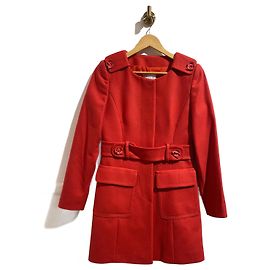 RED VALENTINO GARAVANI Mäntel T.Internationale M-Wolle Rot