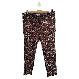 Isabel Marant Etoile-Calça ISABEL MARANT ETOILE T.Algodão XS Internacional-Bordeaux