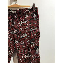 Isabel Marant Etoile-ISABEL MARANT ETOILE Pantalone T.Cotone XS internazionale-Bordò