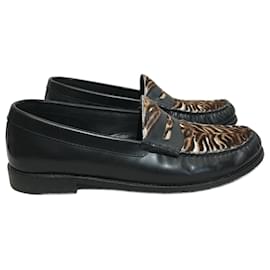 Céline-CELINE  Mules & clogs T.eu 41 Leather-Black