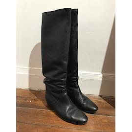 Lanvin-LANVIN  Boots T.eu 36 Leather-Black