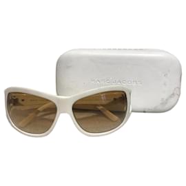 Marc Jacobs-MARC JACOBS Sonnenbrille T.  Plastik-Weiß