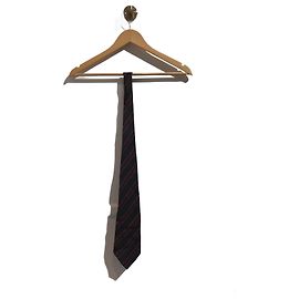 SAINT LAURENT Cravatte T. Seta Nero