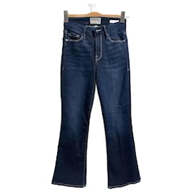 Frame Denim-CADRE Jeans T.fr 36 cotton-Bleu
