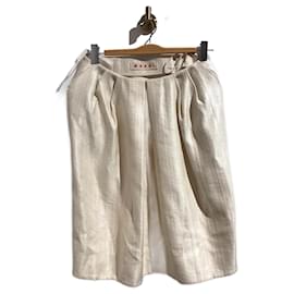 Marni-MARNI  Skirts T.International M Cotton-Beige