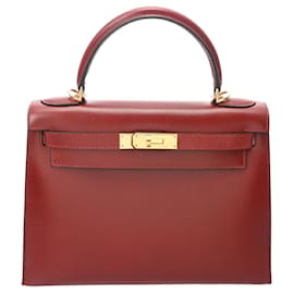 Hermès-hermes kelly 28-Rouge