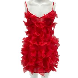 PASKAL Kleider T.Internationaler XS-Polyester Rot