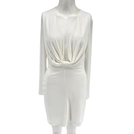 Halston Heritage-Robes HALSTON T.0-5 4 polyestyer-Blanc