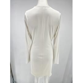 Halston Heritage-Robes HALSTON T.0-5 4 polyestyer-Blanc
