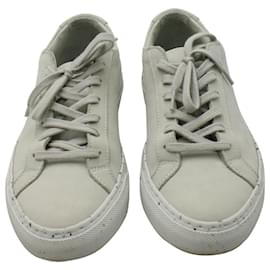 Autre Marque-Common Projects Sneakers basse Achilles in pelle bianco confetti-Bianco