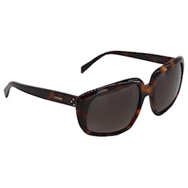 Céline-Celine CL40073I-53F-60 Sunglasses In Brown Acetate-Brown