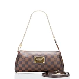 Louis Vuitton-Damier Ebene Eva N55213-Brown