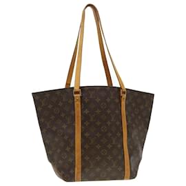 Louis Vuitton-LOUIS VUITTON Monogram Sac Shopping Tote Bag M51108 Auth LV 38461-Monogramme