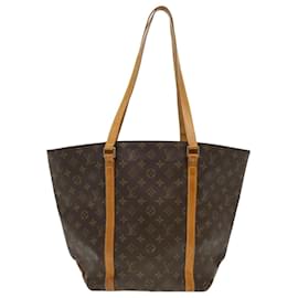 Louis Vuitton-LOUIS VUITTON Monogram Sac Shopping Tote Bag M51108 Auth LV 38461-Monogramme