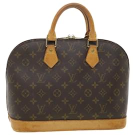 Louis Vuitton-Bolsa de mão M LOUIS VUITTON com monograma Alma M51130 Autenticação de LV 38424-Outro