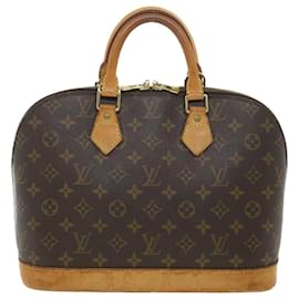 Louis Vuitton-Bolsa de mão M LOUIS VUITTON com monograma Alma M51130 Autenticação de LV 38424-Outro