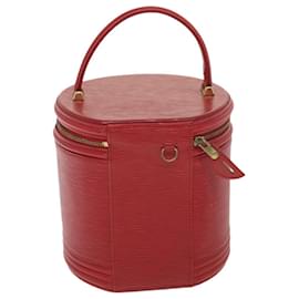 Louis Vuitton-LOUIS VUITTON Epi Cannes Hand Bag Red M48037 LV Auth bs4417-Red