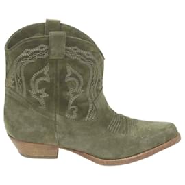 botas vaqueras Ba&Sh 40 Caqui