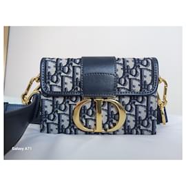 Christian Dior-30 MONTAIGNE BOX BAG-Dark blue