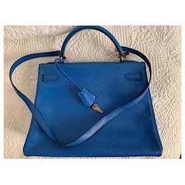 Hermès-Kelly-Azul claro