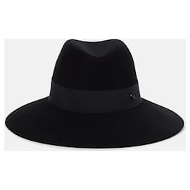Maison Michel-Hats-Black