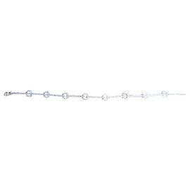 Autre Marque Jean Delatour pulseira de diamantes Hardware prateado