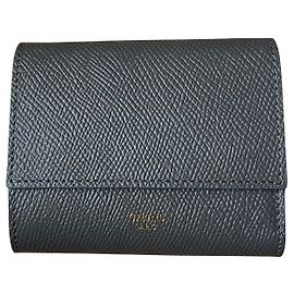 Cartera Céline de piel gris Gris