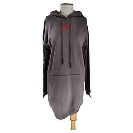 Robe Longue Sweat McQ Alexander McQueen en Coton Multicolore