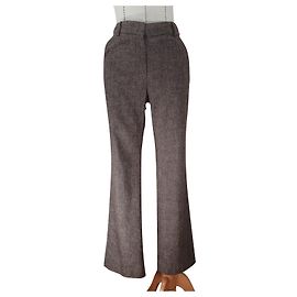 Carolina Herrera Wollhose braun Braun