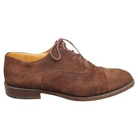 Finsbury Brogues Brown Deerskin Leather Size 43 Brown