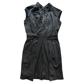 Vestido Paul & Joe Sister de algodão preto e branco Preto Branco