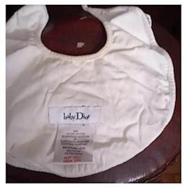 Baby Dior-Babydior Bib-White